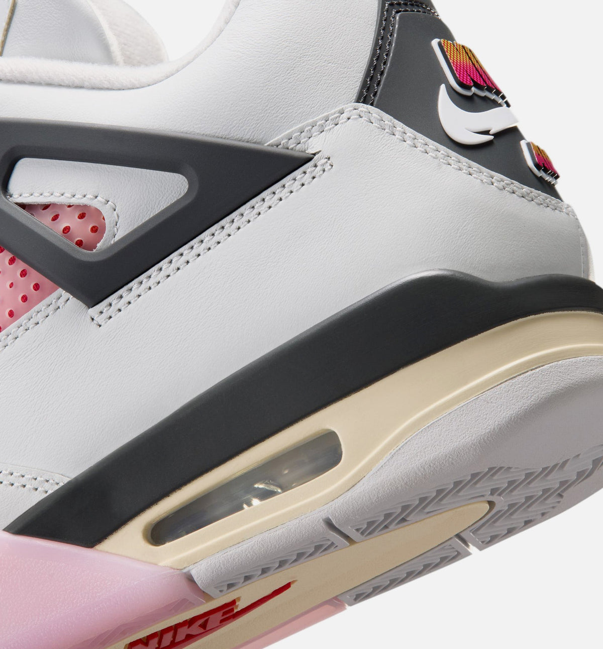 Air Jordan 4 Retro Comic Men's – Off White/Fire Pink/Anthracite