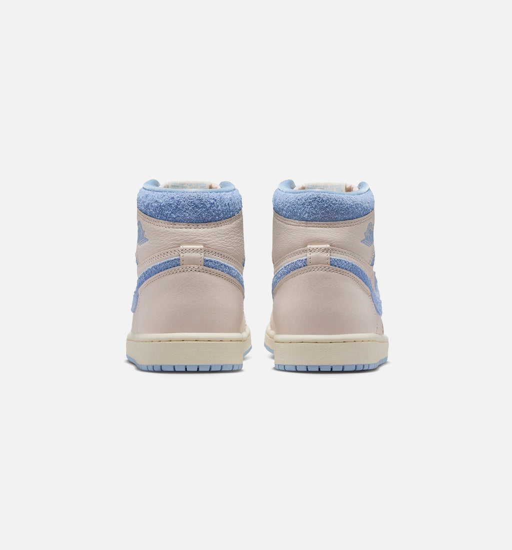 Air Jordan 1 Retro High OG Womens Lifestyle Shoe - Pale Ivory/Psychic Blue/Coconut Milk
