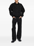 FEAR OF GOD ESSENTIALS logo-patch shirt jacket