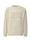 C.P. Company 20/1 jersey boxy long sleeve logo T-shirt