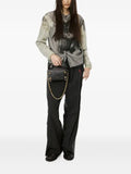 MASU angel-print layered cardigan
