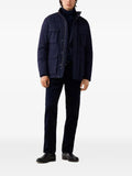 Hackett London Velo-Speed windowpane-check jacket