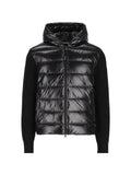 Moncler padded panel knit jacket