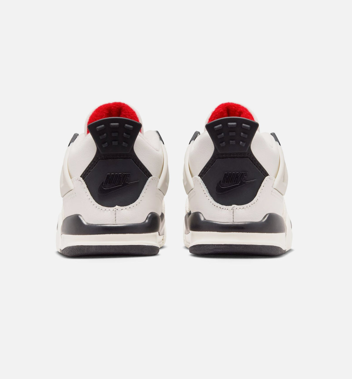 Air Jordan 4 Retro Flight Club Infant/Toddler Lifestyle Shoe – Sail/Black/University Red
