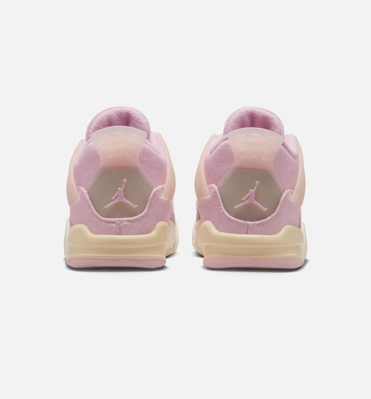 Air Jordan 4 Retro Pink Pearl And Iced Carmine Infant & Toddler Lifestyle Shoes - Iced Carmine/Coconut Milk/Charcoal