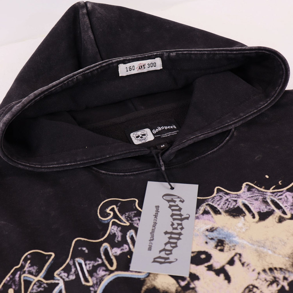 Godspeed Skeleton Guitarist Graphic Hoodie