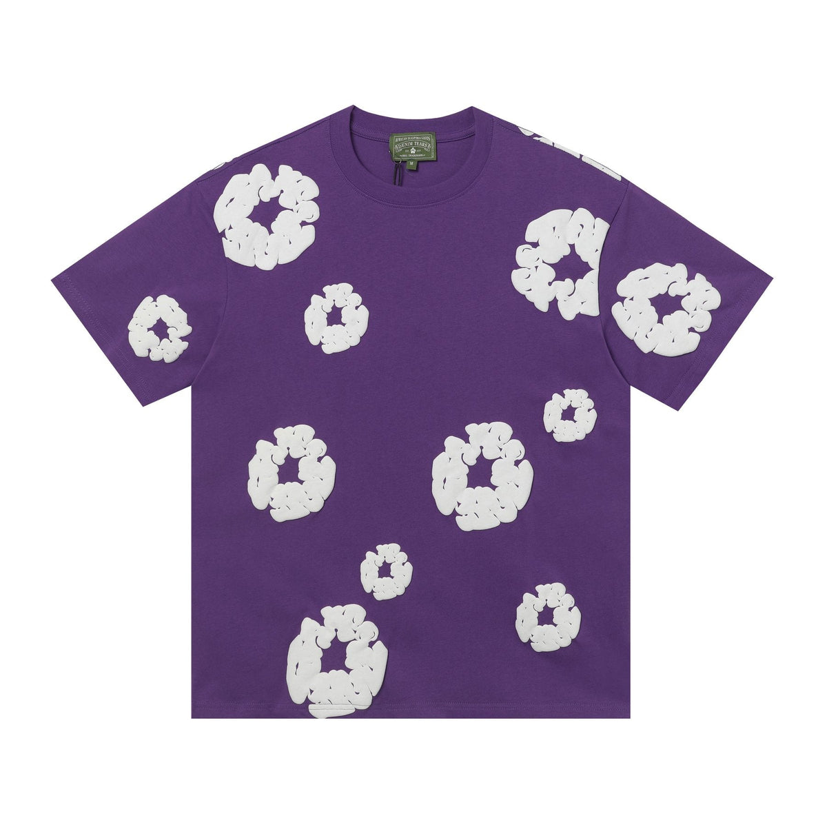 DENIM TEARS All-Over Floral Cloud Graphic T-Shirt
