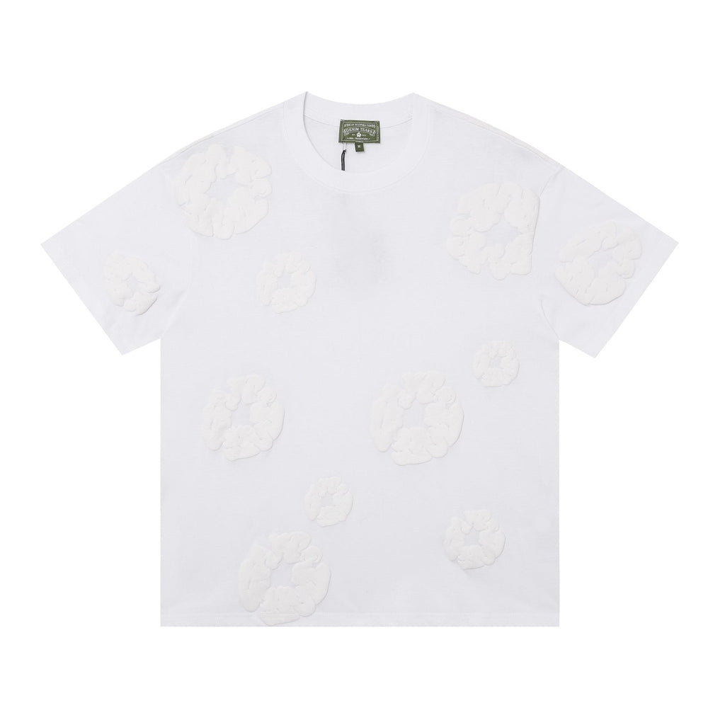 DENIM TEARS All-Over Floral Cloud Graphic T-Shirt