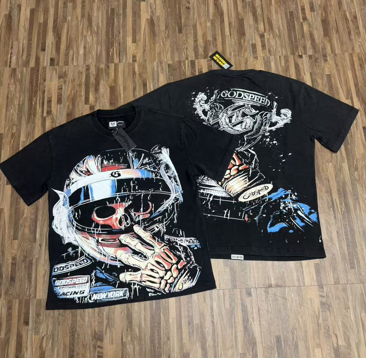 Godspeed Racing Skull Graphic T-Shirt